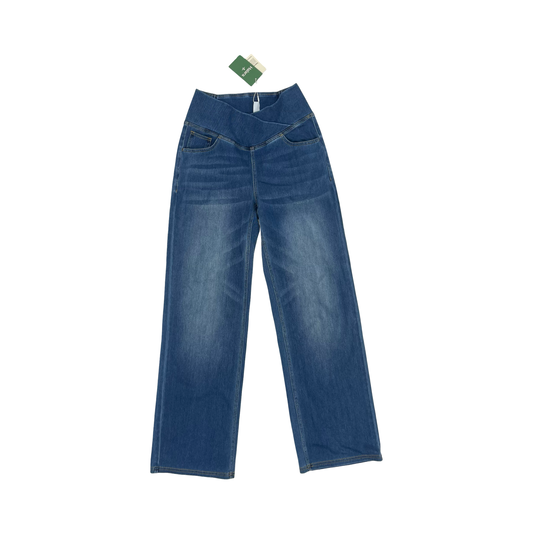 Jeans Jeggings By Halara In Blue Denim, Size:M