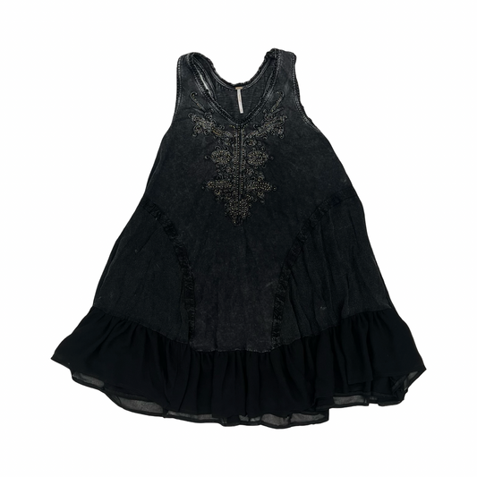 Tunic Sleeveless By Free People In Black, Size:M