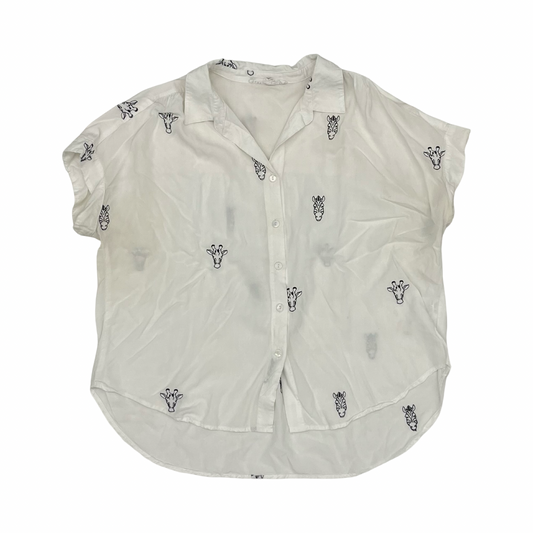 Top Ss By Jane And Delancey In Black & Cream, Size:M