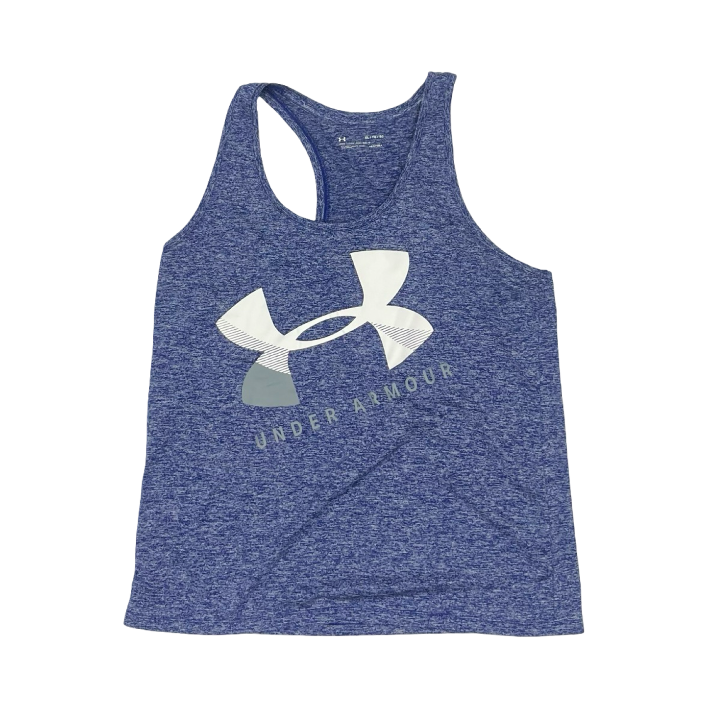 Athletic Tank Top By Under Armour In Blue, Size:Xl