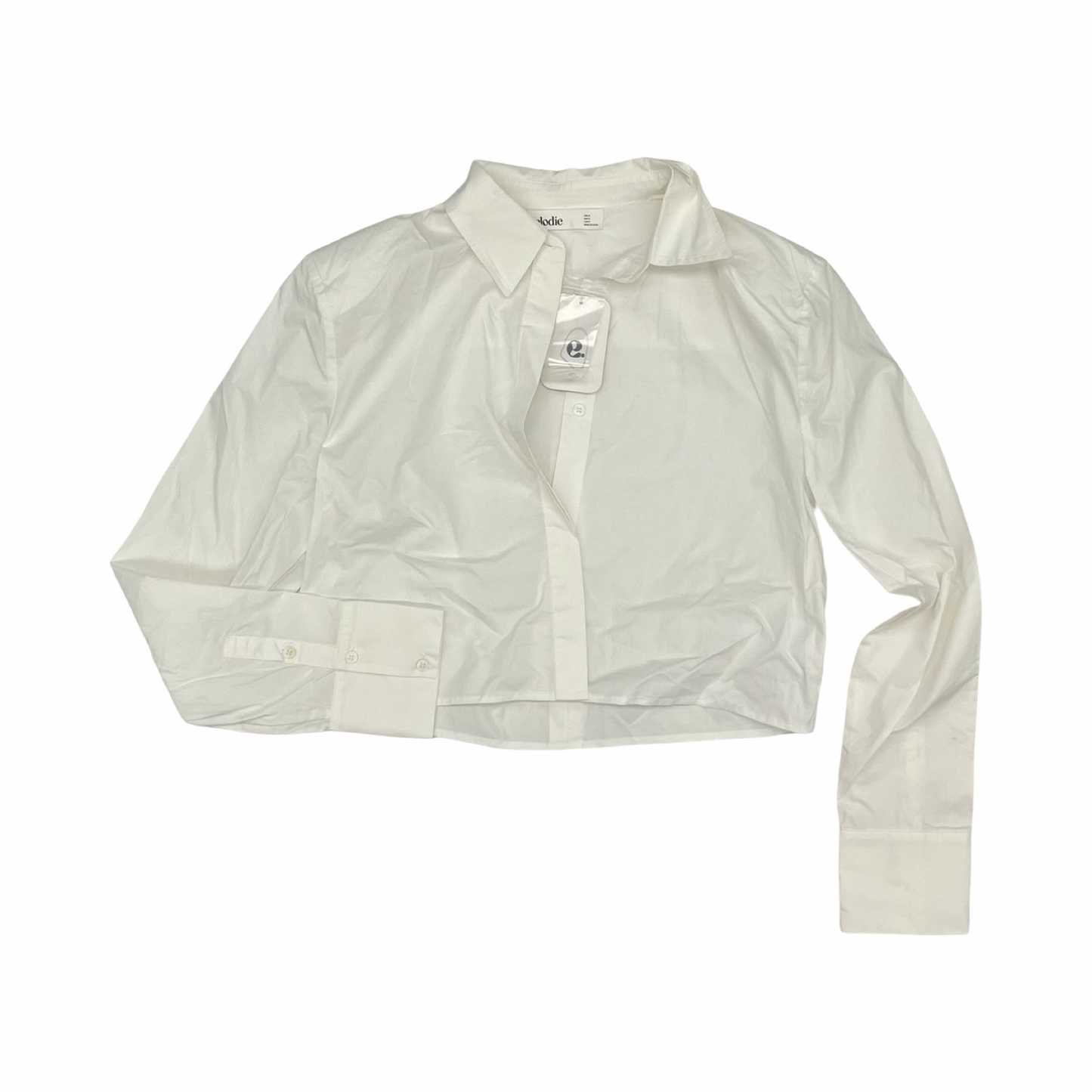 Top Ls By Elodie In White, Size:M