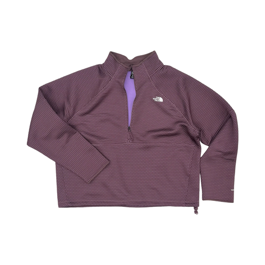 Athletic Sweatshirt Collar By The North Face In Purple, Size:Xl