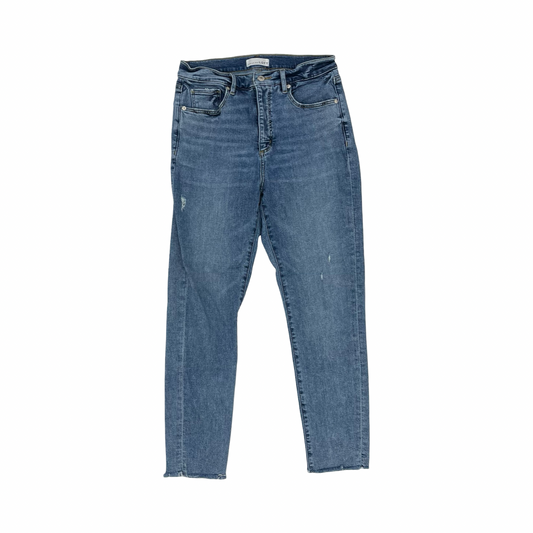 Jeans Skinny By Loft In Blue Denim, Size:10