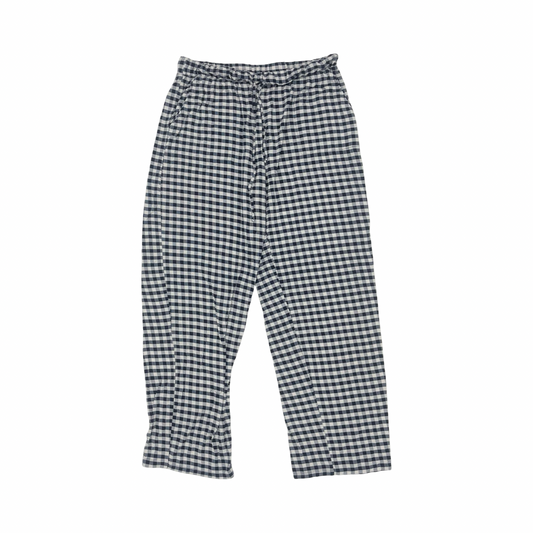 Pants Lounge By Gap In Blue & Cream, Size:M