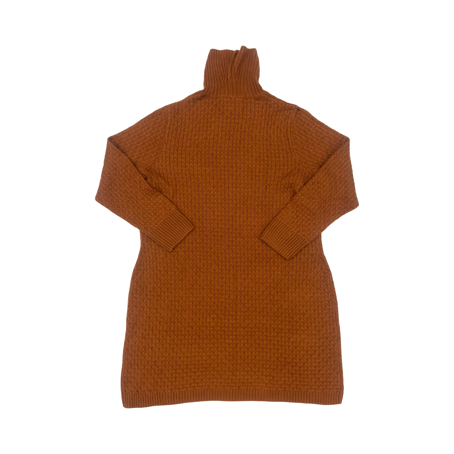 Dress Sweater By Terra & Sky In Brown, Size:L