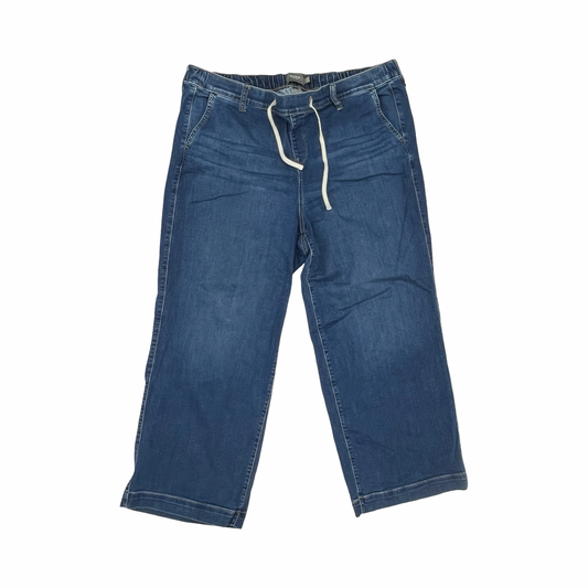 Jeans Wide Leg By Torrid In Blue Denim, Size:30