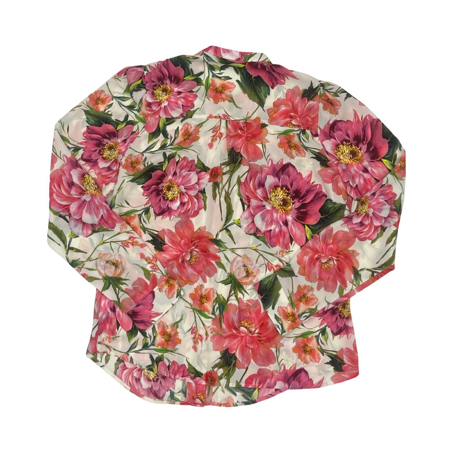 Blouse Ls By Express In Floral Print, Size:M
