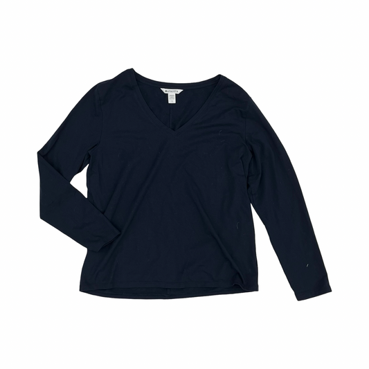 Top Ls By Athleta In Navy, Size:L