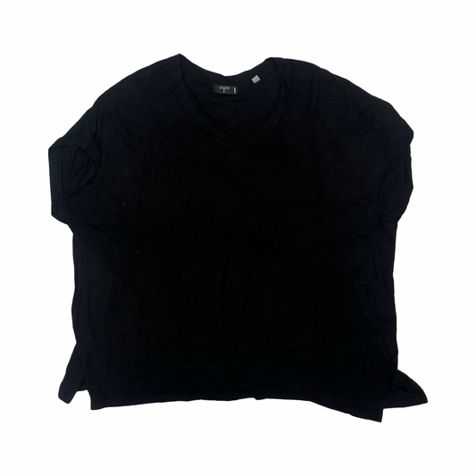 Top Ss Basic By Tahari In Black, Size:3X