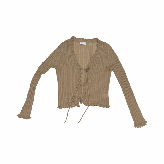 Cardigan By Workshop In Brown, Size:M