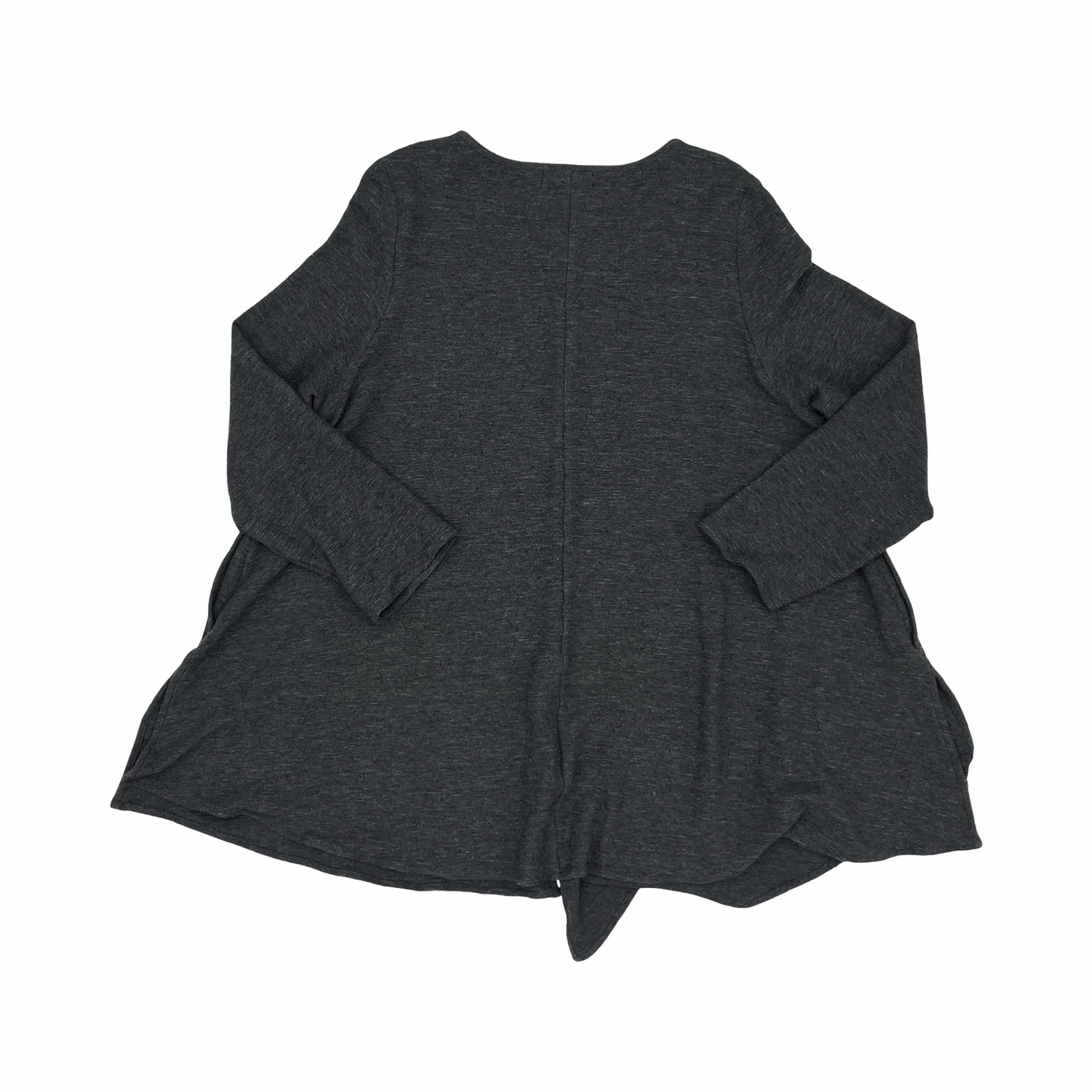 Tunic Ls By Clothes Mentor In Grey, Size:L