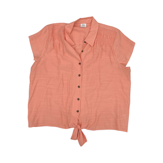 Top Ss By Croft And Barrow In Orange, Size:Xl
