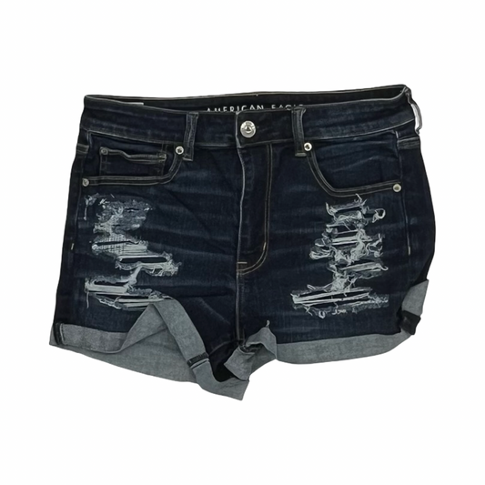 Shorts By American Eagle In Blue Denim, Size:12