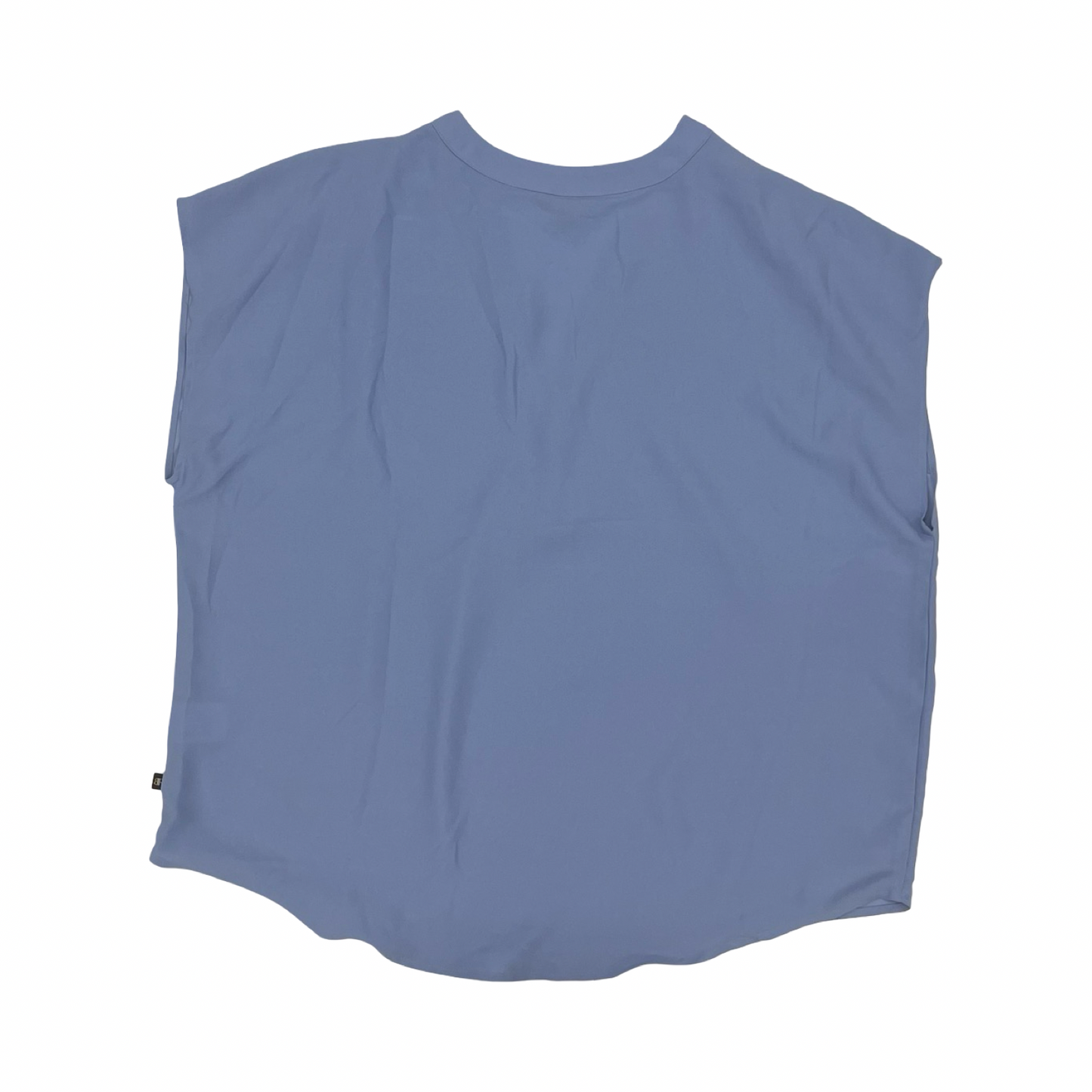 Blouse Ss By Banana Republic In Blue, Size:Xl