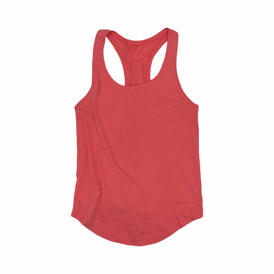 Athletic Tank Top By Lululemon In Orange, Size:S