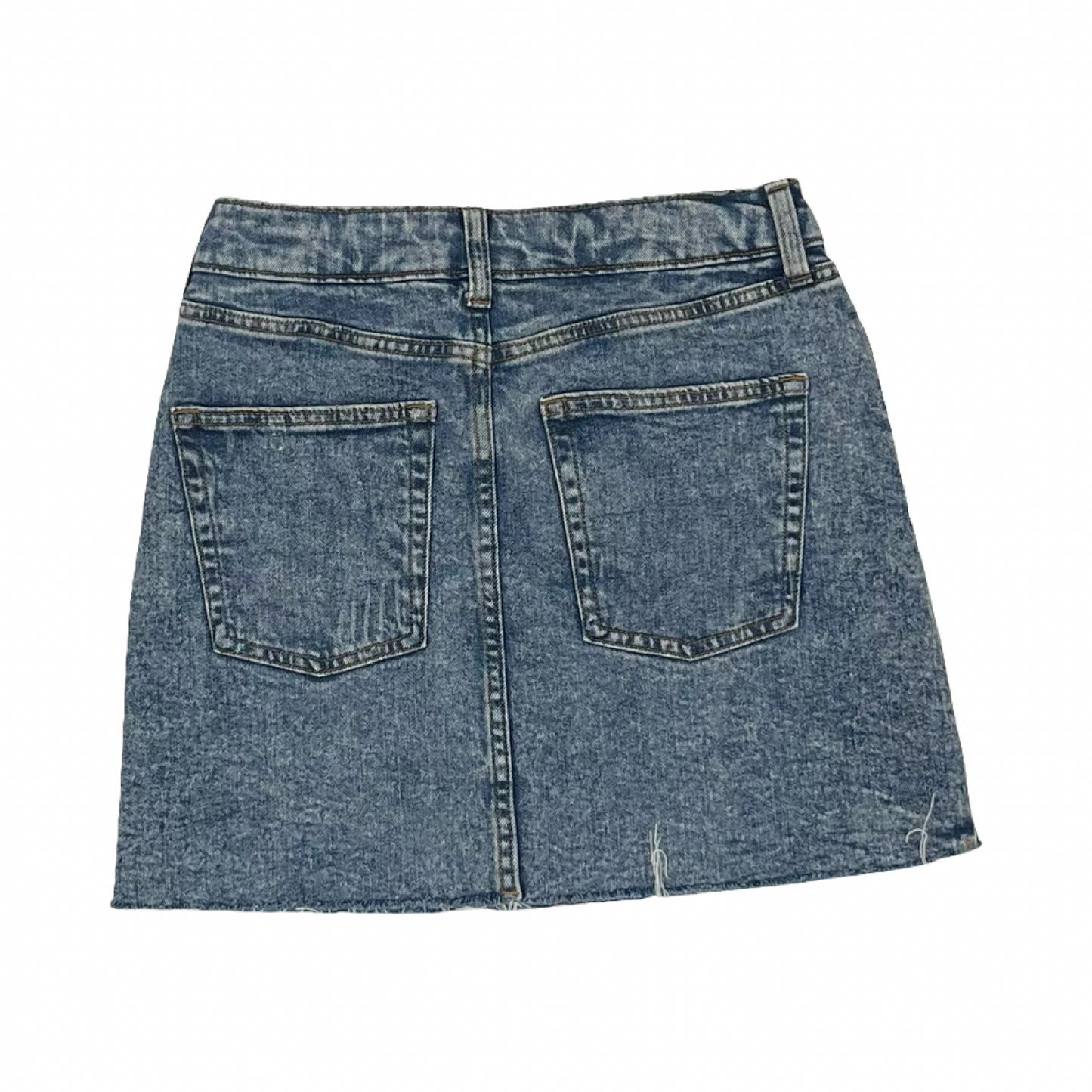 Skirt Mini & Short By Wild Fable In Blue Denim, Size:4