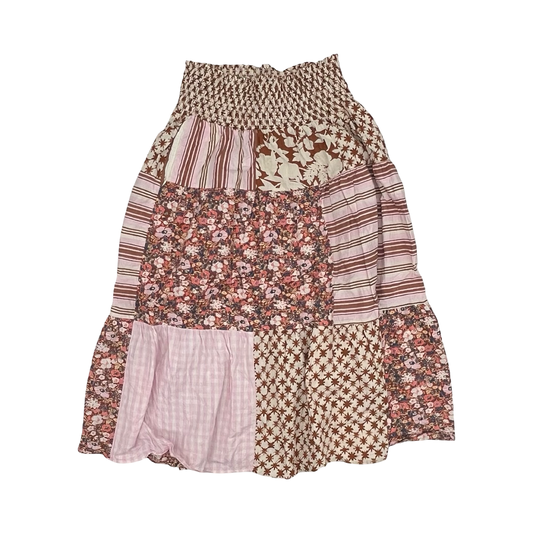 Skirt Midi By Universal Thread In Floral Print, Size:L