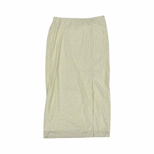 Skirt Maxi By A New Day In Cream, Size:6