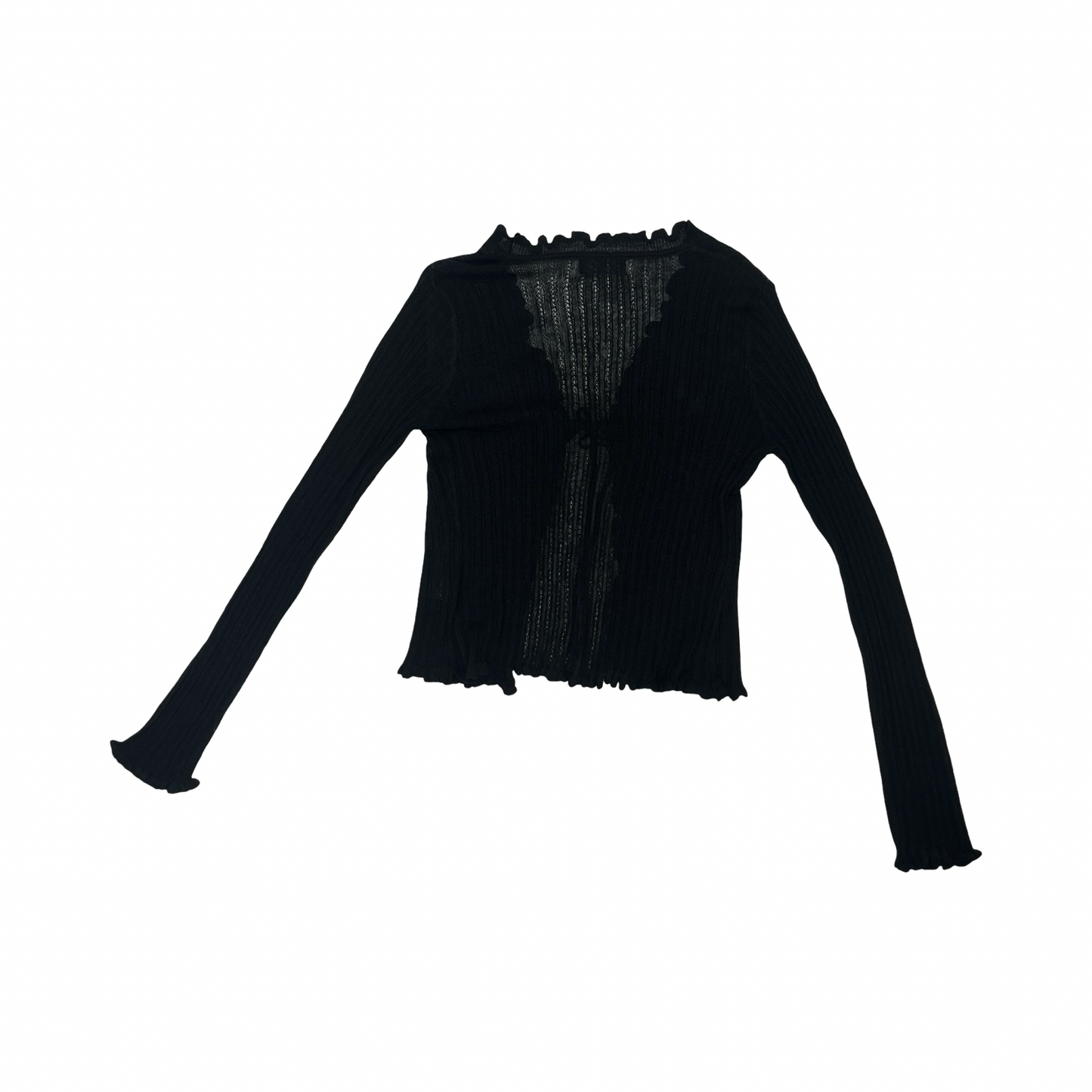 Cardigan By Workshop In Black, Size:M