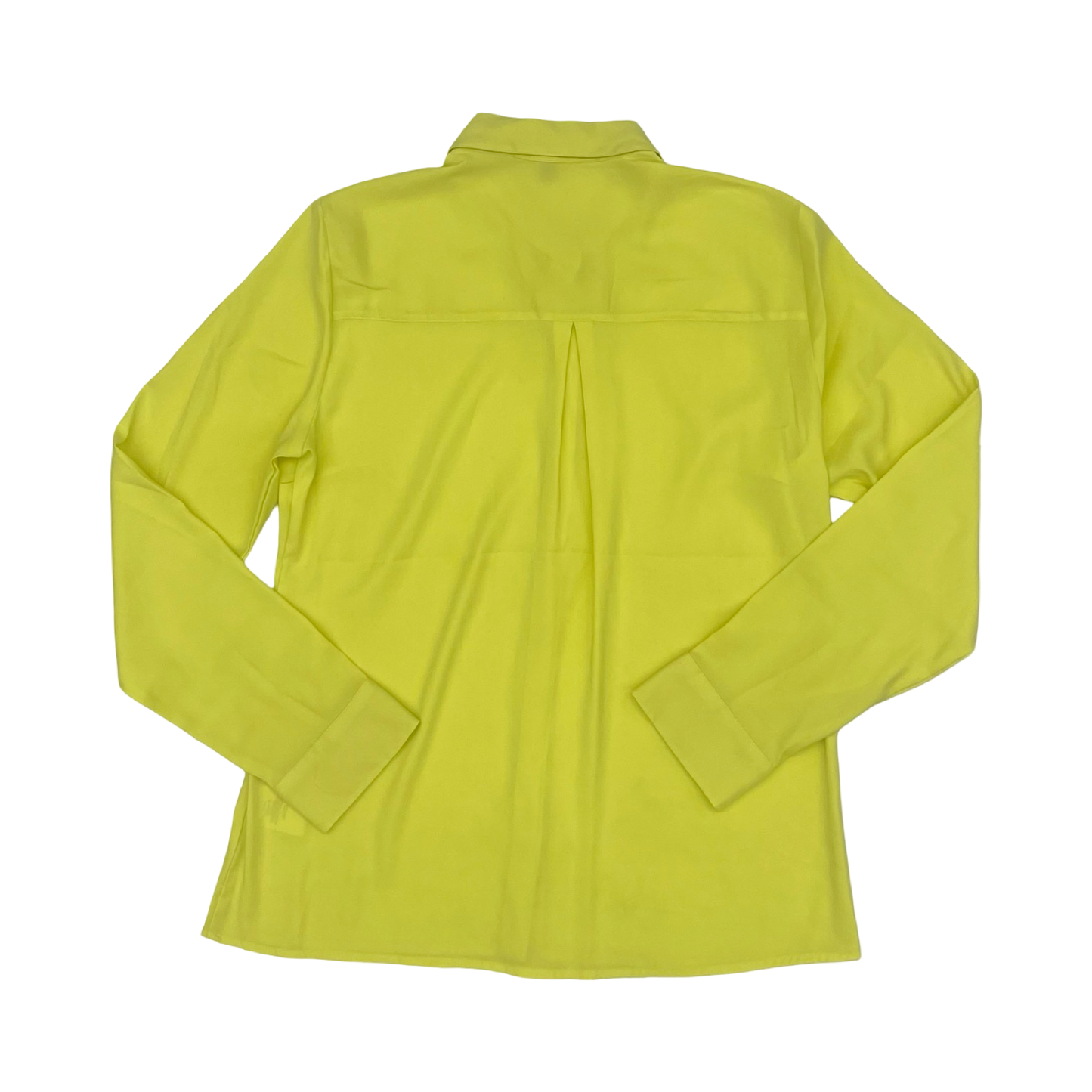Blouse Ls By Express In Yellow, Size:M