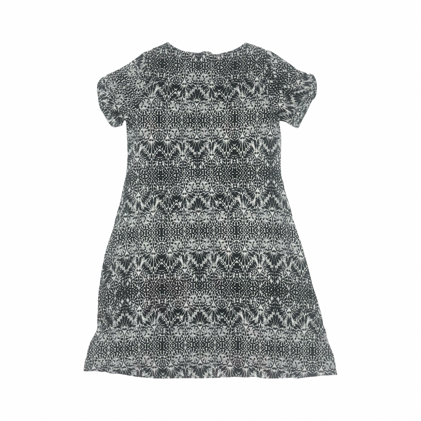 Dress Casual Short By Chicos In Black & White, Size:S