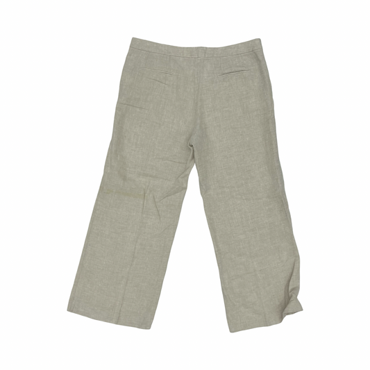 Pants Linen By Boden In Tan, Size:12L