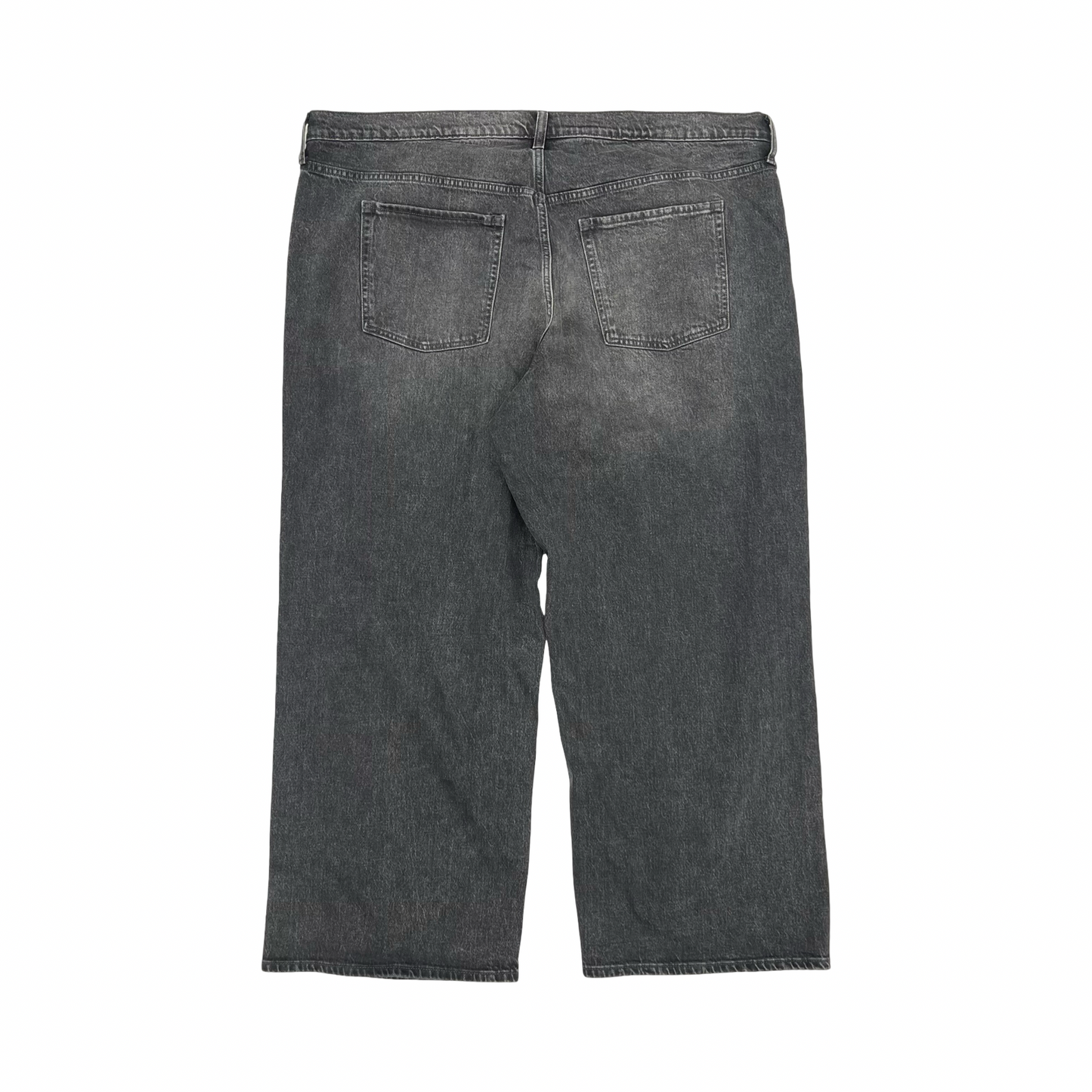 Jeans Wide Leg By Old Navy In Black Denim, Size:22