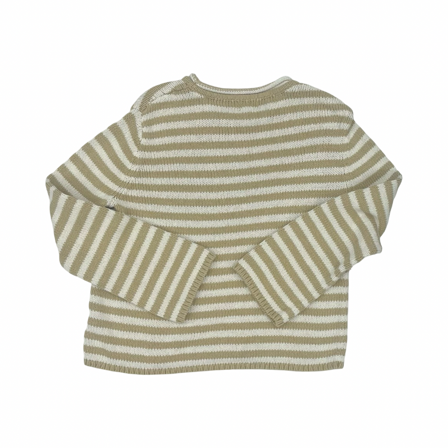 Sweater By A New Day In Tan & White, Size:M