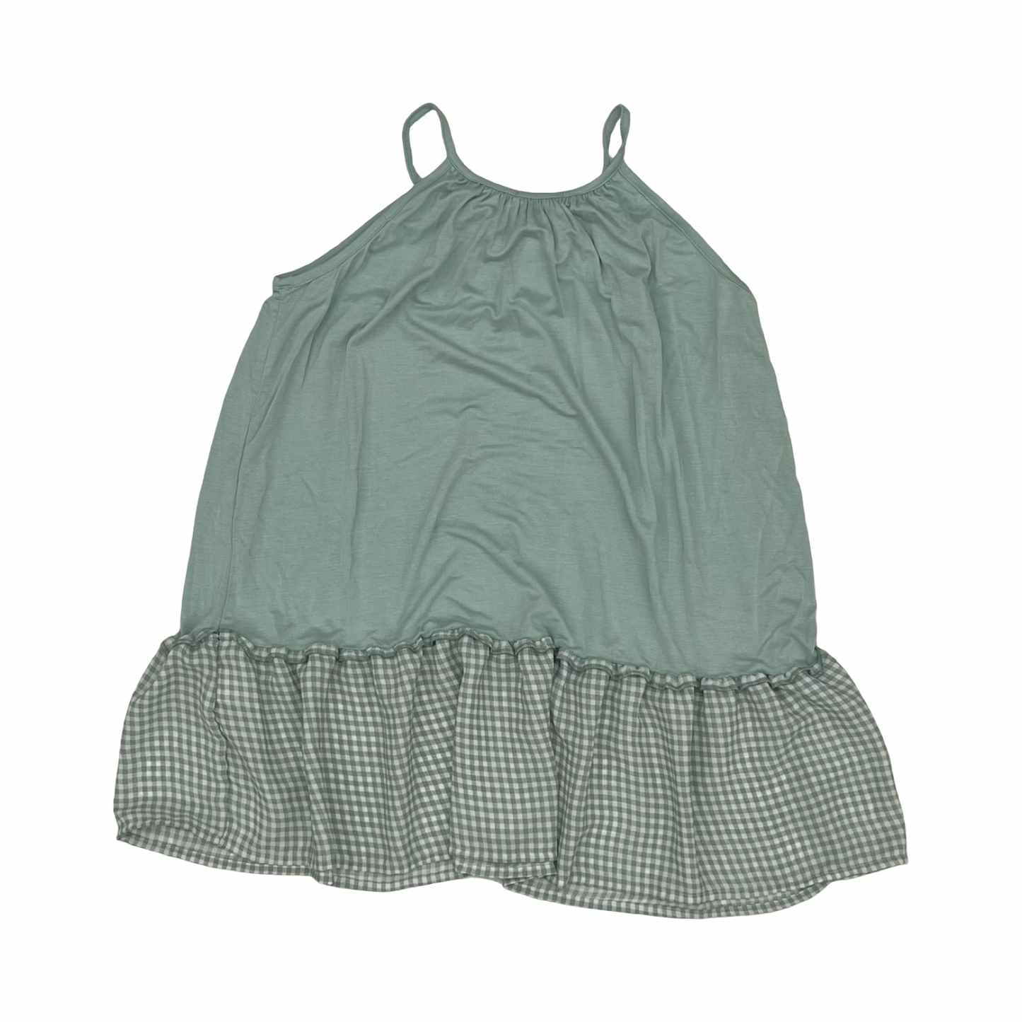 Blouse Sleeveless By Cmf In Green, Size:S