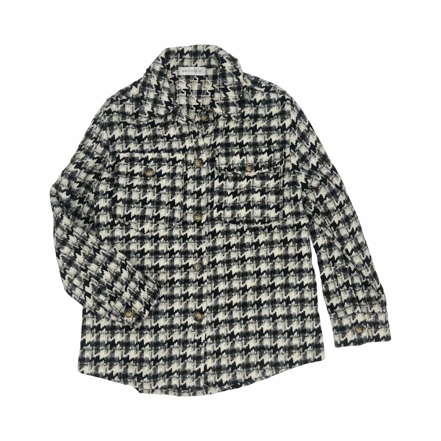 Jacket Other By Clothes Mentor In Black & White, Size:S