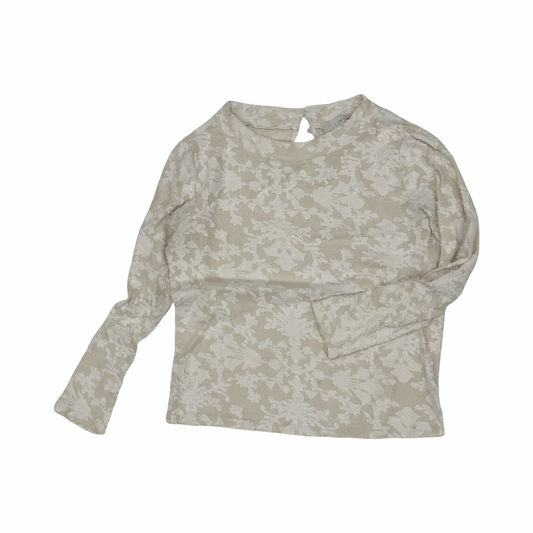 Top Ls By Loft In Cream, Size:M
