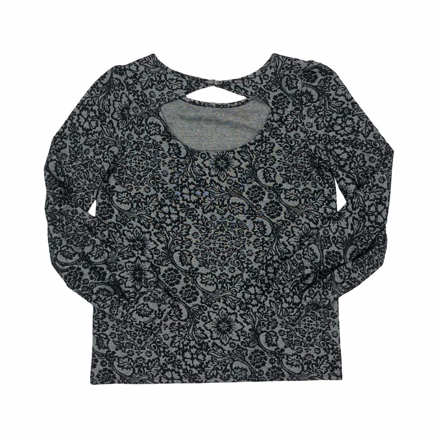 Blouse Ls By Loft In Black, Size:S