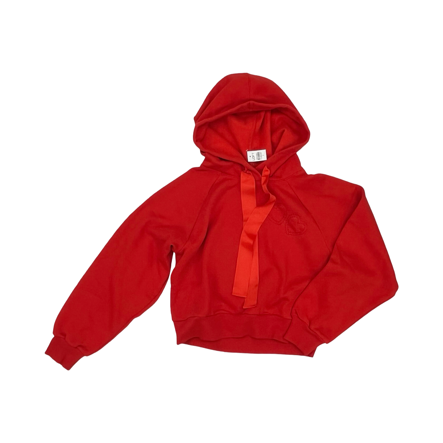 Sweatshirt Hoodie By Loft In Red, Size:S