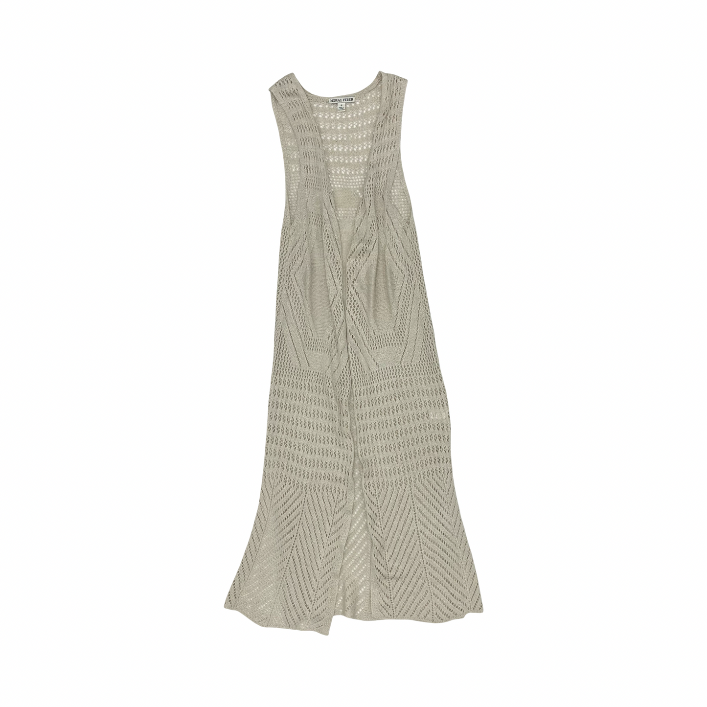 Vest Other By Clothes Mentor In Tan, Size:S