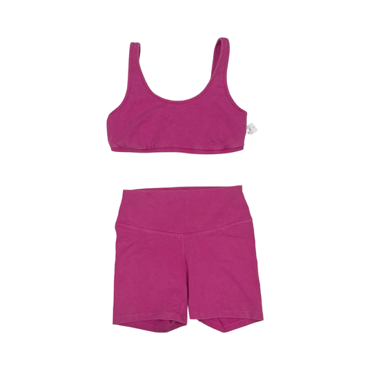 Lounge Set Shorts By Old Navy In Pink, Size:M