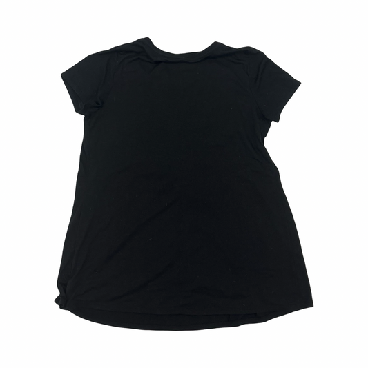 Mat Top Ss By Motherhood In Black, Size:M