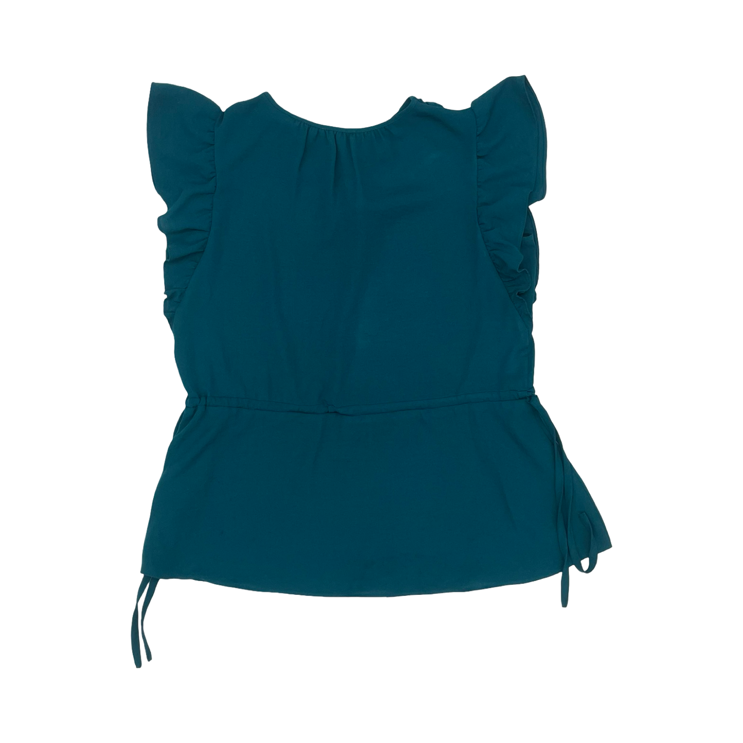 Blouse Ss By Maurices In Teal, Size:L