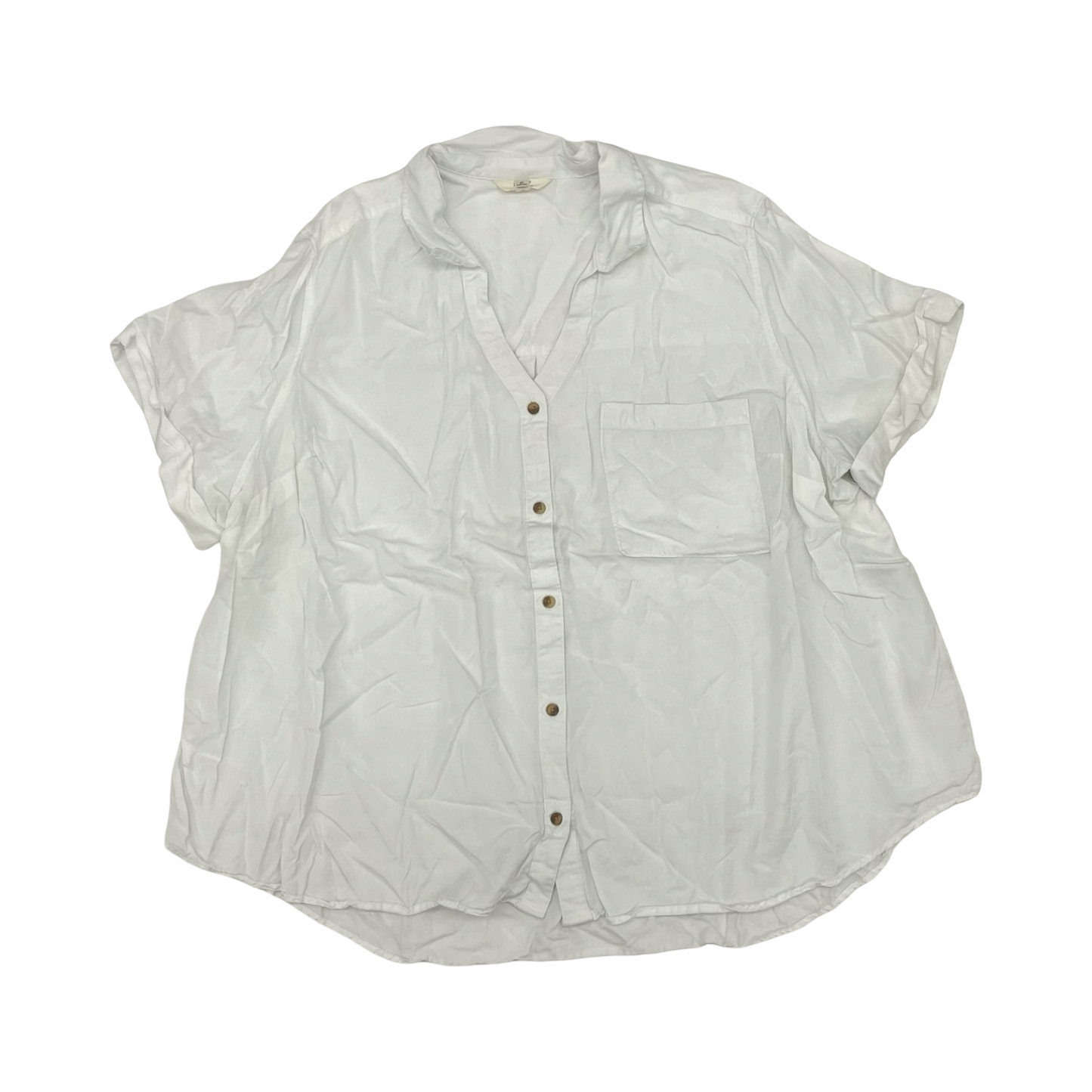 Top Ss By Terra & Sky In White, Size:3X