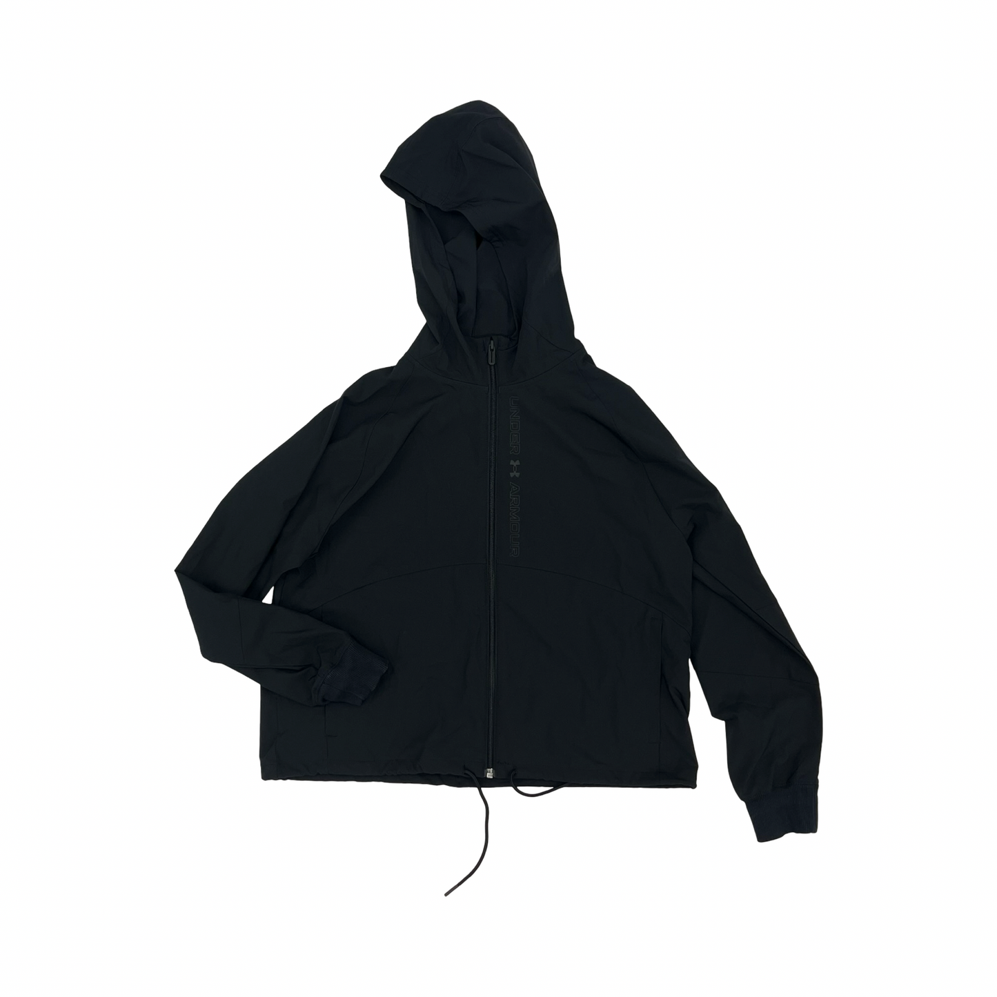 Athletic Jacket By Under Armour In Black, Size:Xs