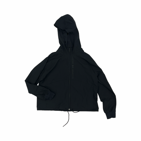 Athletic Jacket By Under Armour In Black, Size:Xs