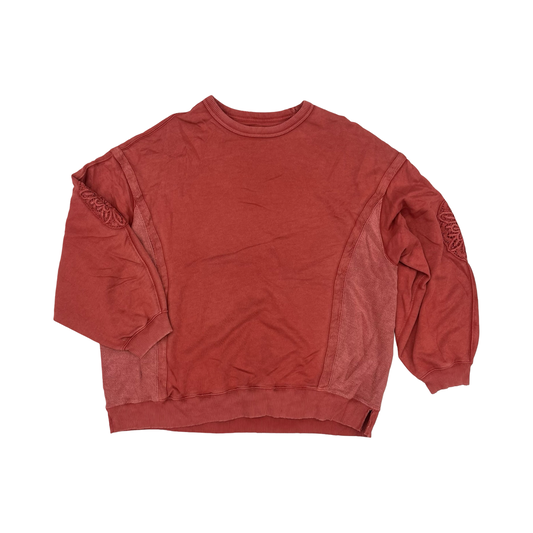Sweatshirt Crewneck By Aerie In Red, Size:L