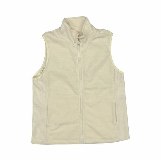 Vest Fleece By Mono B In Cream, Size:M