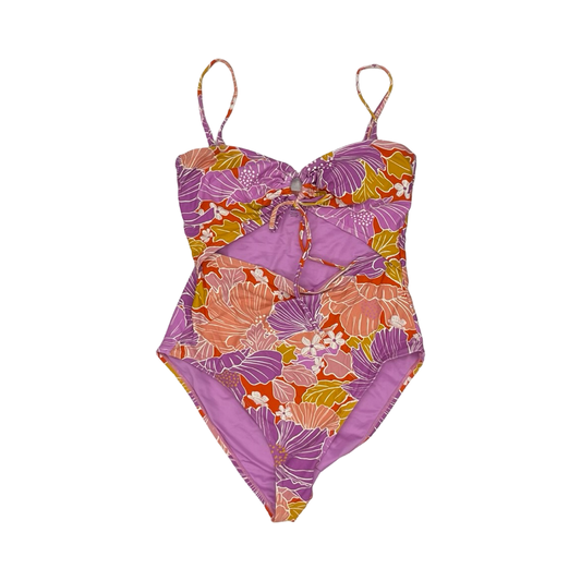 Swimsuit By Roxy In Floral Print, Size:L