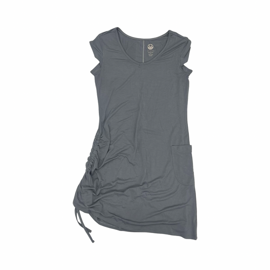 Dress Casual Short By Te Verde In Grey, Size:S