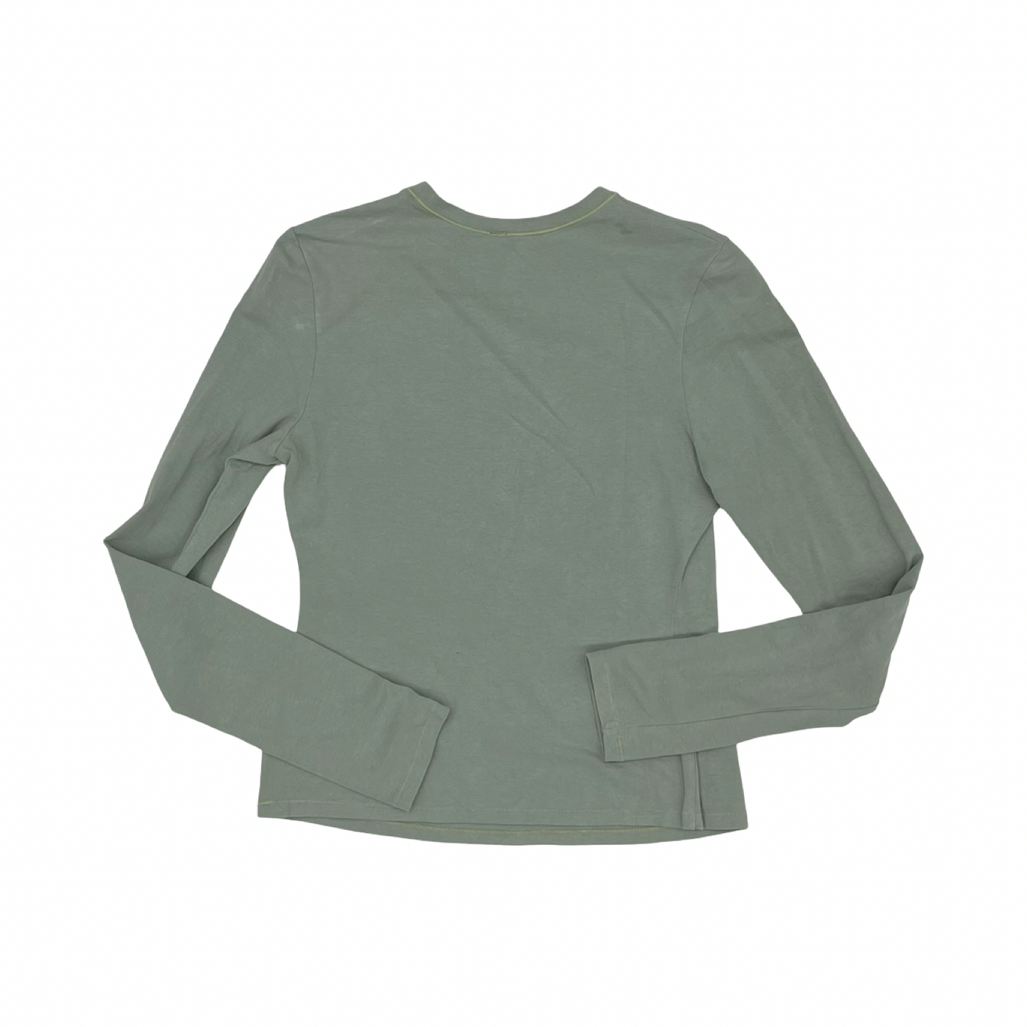 Top Ls Basic By Skims In Green, Size:L