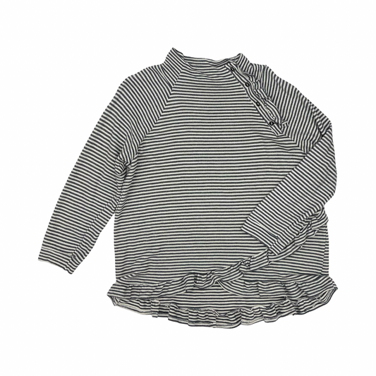 Top Ls By Betseys Boutique Shop In Blue & Cream, Size:L