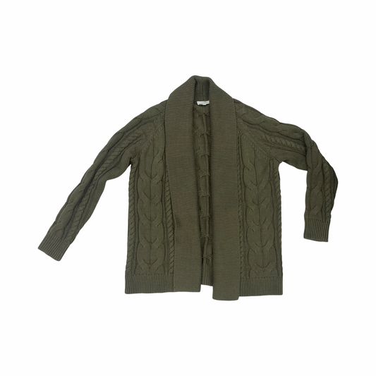 Sweater Cardigan By Haven In Green, Size:S