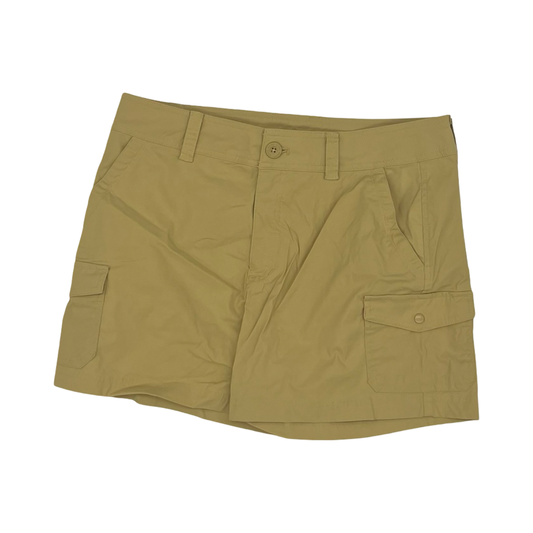 Athletic Shorts By Eddie Bauer In Tan, Size:12