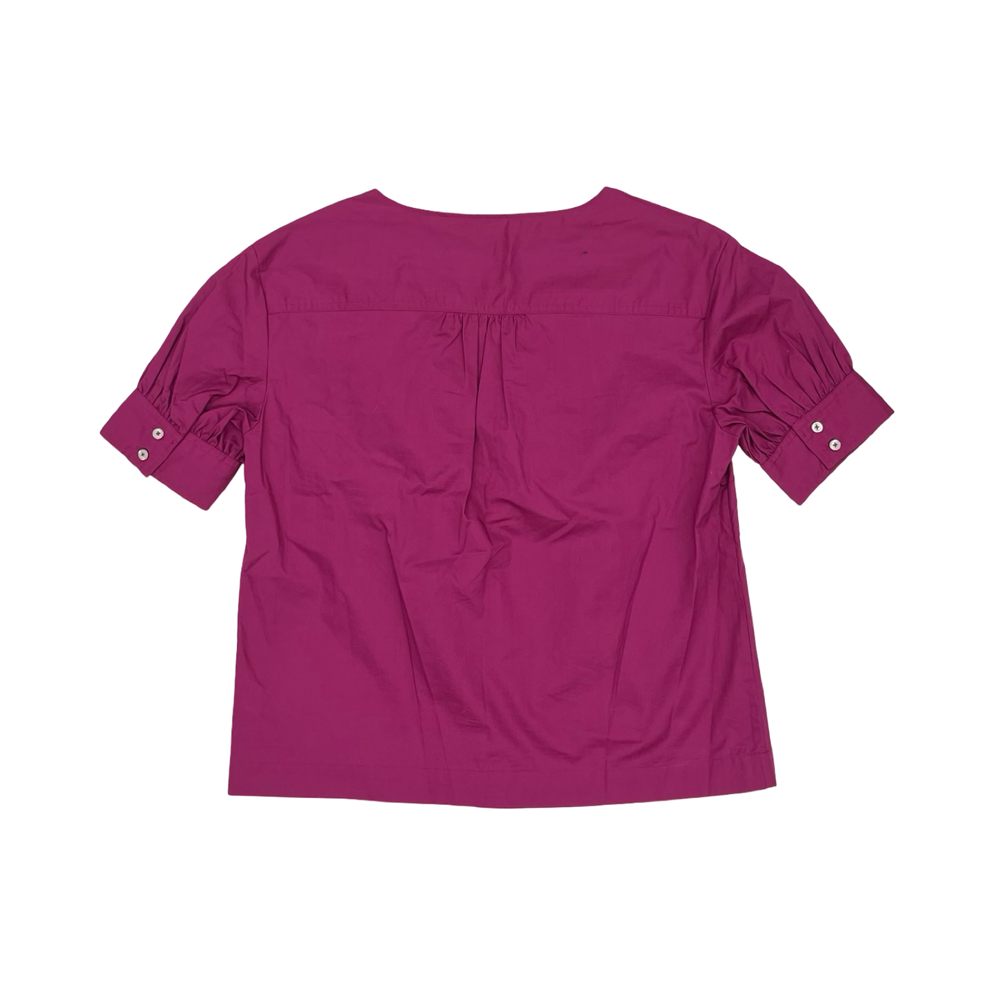 Blouse Ss By Talbots In Purple, Size:Xs
