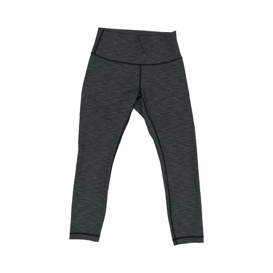Athletic Leggings By Lululemon In Grey, Size:M